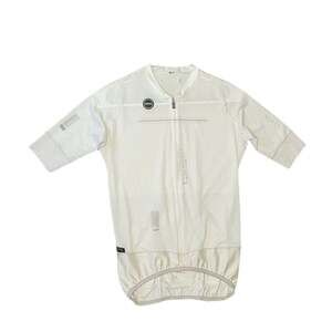 Gobik Carrera Ultra White Short Sleeve Cycling Jersey Aero Fit Medium